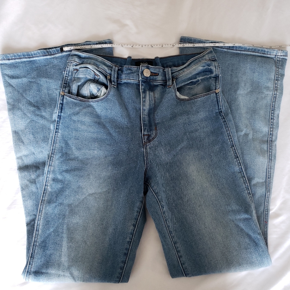 BDG High Rise Flared Jeans Size 30 Wide Leg